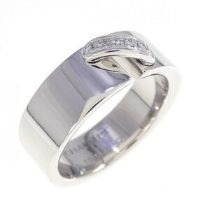 Chaumet Liens 750 White Gold Diamond Ring Size 12